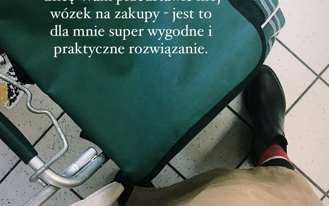 Wózek zakupowy na kółkach to naprawdę pomocny i praktyczny sprzęt