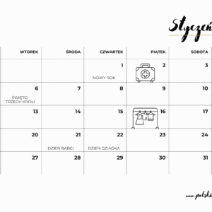 KALENDARZ 2026 z Metodą Sprzątamy Swoją Przestrzeń 22 kategorie przez 12 miesięcy... to WIĘCEJ NIŻ SPRZĄTANIE!